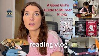 a good girl’s guide to murder trilogy reading vlogAGGGTM