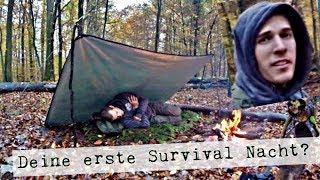 Survival Training für Anfänger, deine erste Nacht in der Wildnis, Survival Bushcraft Tipps Tricks