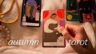 Messages from the Spirit of Autumn  | asmr tarot (whispering + tapping)