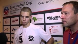 EFC 2015 - PAR (FRA) v TTU (EST) Match interviews