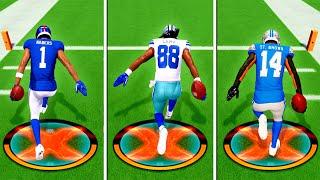 Scoring a Touchdown with EVERY Wide Receiver in Madden 25!