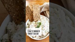 Recipe: Tina’s Smoked Trout Salad #shorts