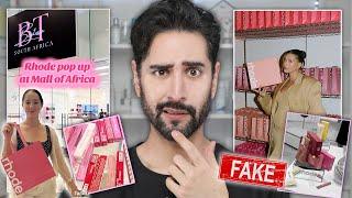 Rhode Beauty Scam DRAMA! The ILLEGAL Beauty Pop-Up in Mall of Africa