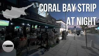 Coral Bay Strip At Night - June 30th 2024