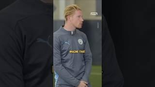 Kevin De Bruyne FUMES about his new PACE RATING  #shorts #football #soccer