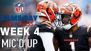 NFL Week 4 Mic'd Up! "The world knows he can't guard you" | Game Day All Access