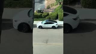 Coolest Tesla feature. Live sentry mode #tesla #modely #security #camera