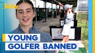 Young golfer fights to play in member-only competitions | Today Show Australia