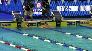 Men's 200m Individual Medley (Semi-Finals)_Carson Foster (19)