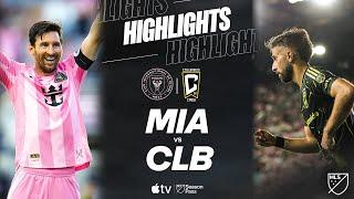 Inter Miami CF vs. Columbus Crew | Full Match Highlights | Messi Brace + 3 Assists!