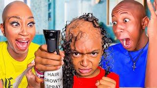 “DONT USE THE SPRAY” |The Bald head movie| Kota Cake