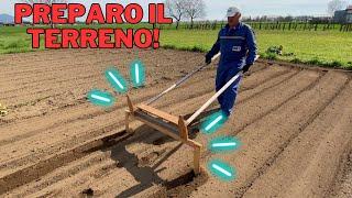 Preparo il terreno in ORTO per seminare le patate – PARTE 1