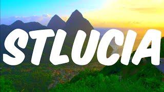 St Lucia Country in the Caribbean 4k Video Travel Vlog