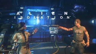 Marlow Trying to Blow Up the Ship!! Alien Isolation Ep.14