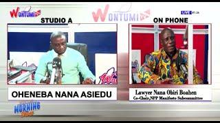 LIVE: Oheneba Nana Asiedu Presents The Wontumi Morning Show | 19/06/24