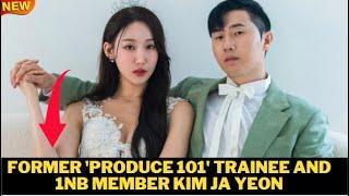 Former 'Produce 101' trainee and 1NB member Kim Ja Yeon to marry comedian Lee Sang Ho#bts #kpop