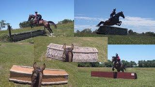 CROSS COUNTRY SCHOOLING MY NEW HORSE