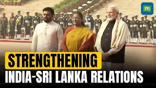 Sri Lankan President Dissanayake In India, PM Modi Attends Ceremonial Welcome At Rashtrapati Bhavan