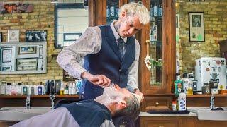 Hot Towel Shave With Pat’s Potions & Lotions At Elizabeth’s Barber Shop | Saint Paul Part 2!