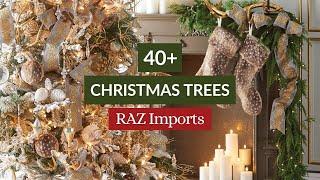 2025 Christmas Tree Decorations Ideas & Trends from RAZ Imports!