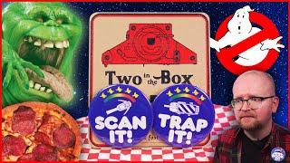 Is Ghostbusters better than Pizza?! | Unboxing the 'Two in the Box' button set