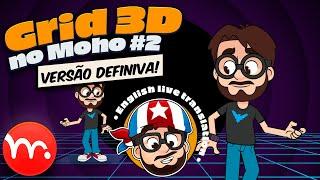 🟢Solved: How to create 3D perspective grid in Moho (with character in the scene)