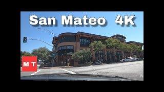 San Mateo California USA - Downtown Drive 