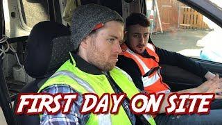 "First Day On Site" | Comedy Sketch | The 2 Johnnies