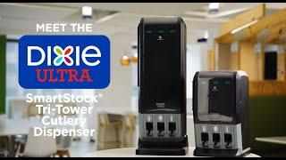 Dixie Ultra® SmartStock® Tri-Tower Cutlery Dispensers