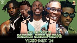 HOT AMAPIANO MIX #shallipopi #burnaboy #djzaiky 2024 BEST OF BEST NEW AFROBEAT VIDEO MIX 2024