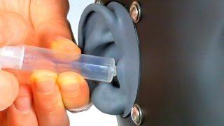 ASMR binaural dummy head - ear cleaning