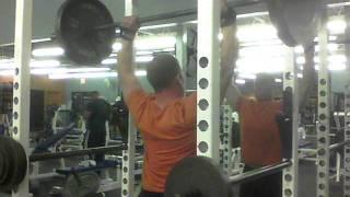 Joe Dubyk 225 x 1 military press at 198.3 lbs