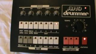 Sound Auto Drummer drum machine made in Ukraine (Soviet-era)