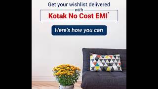 No Cost EMI on Amazon.in using Kotak Debit Card