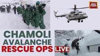 Uttarakhand Avalanche LIVE Updates: Rescue Operation Underway | Chamoli-Badrinath Avalanche LIVE