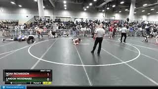 132 Lbs Cons. Round 2 - Landon Woodward, SD Vs Noah Richardson, MO 08d2