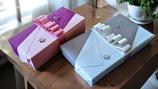 Gift Wrapping Ideas * Rectangular Gift Box Packing Tutorial * I.Sasaki Original