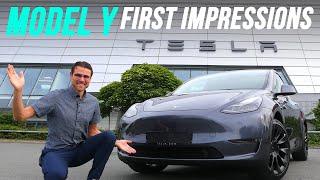 2022 Tesla Model Y (LR) facelift REVIEW the German way! 