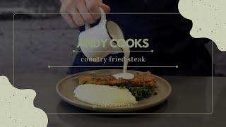 Country fried steak from Andy cooks.