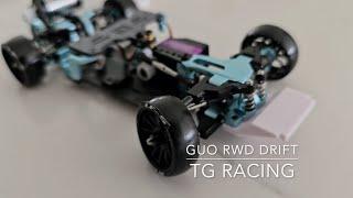 Garage RC presents ....TG RACING GuO RWD MINI RC DRIFT CHASSIS REVIEW(Kyosho mini z autoscale Supra)