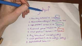 IUPAC Nomenclature Part 3 - Naming more molecules