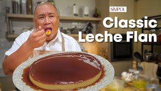 Leche Flan Recipe, classics are still the best | Chef Tatung