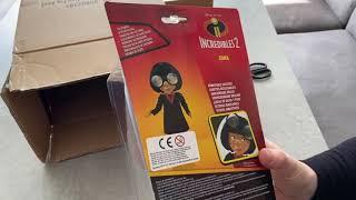 Disney Pixar The Incredibles Action Figure EDNA | Toy Unboxing | 77219 | 039897772196 | ToySeek