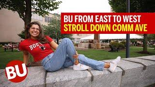 Boston University's Campus from East to West: Stroll with Me Down Comm Ave