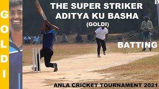 ADITYA BASHA (GOLDI) BATTING AT ANLA #Adityabasha #Adityabashabatting #AdityabashaCricket #Goldi