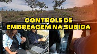 COMO PARAR E SAIR DE CARRO NA SUBIDA