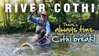 Fly-fishing on the crystal clear River Cothi – West Wales, UK, 2024