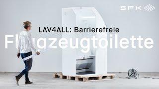 FACC LAV4ALL: Barrierefreie Flugzeugtoilette ️