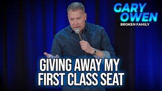 Giving Away My First Class Seat | Broken Family