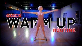 12 Minute Warm Up Routine You Should Do Before Your Dance Classes | Quick Warmup Practice